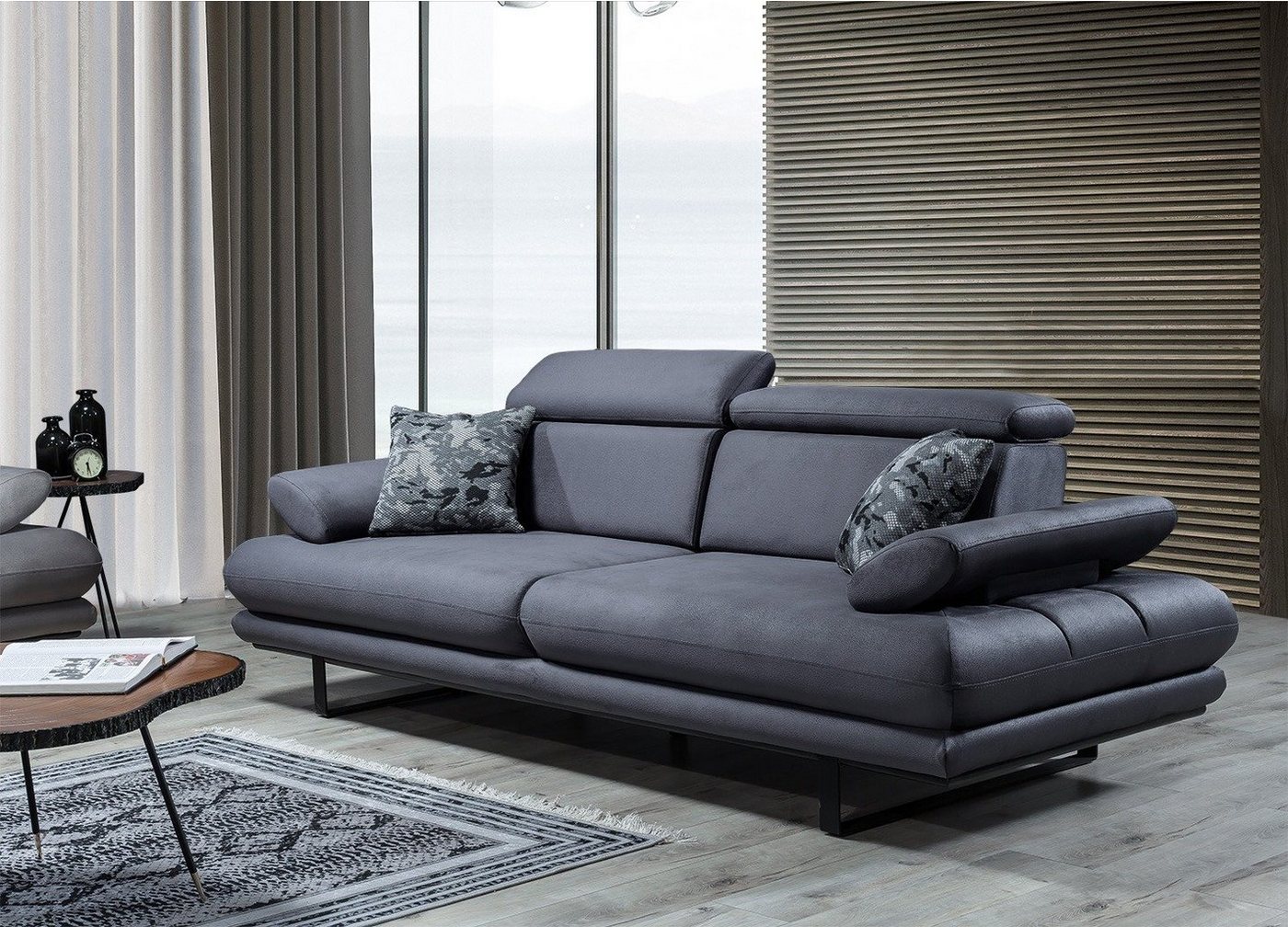 Villa Möbel Sofa Energy, 1 Stk. 2-Sitzer, Quality Made in Turkey, stylische Sitztiefen- und Armlehnenverstellung von Villa Möbel