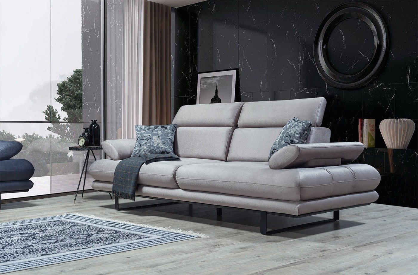 Villa Möbel Sofa Energy, 1 Stk. 2-Sitzer, Quality Made in Turkey, stylische Sitztiefen- und Armlehnenverstellung von Villa Möbel