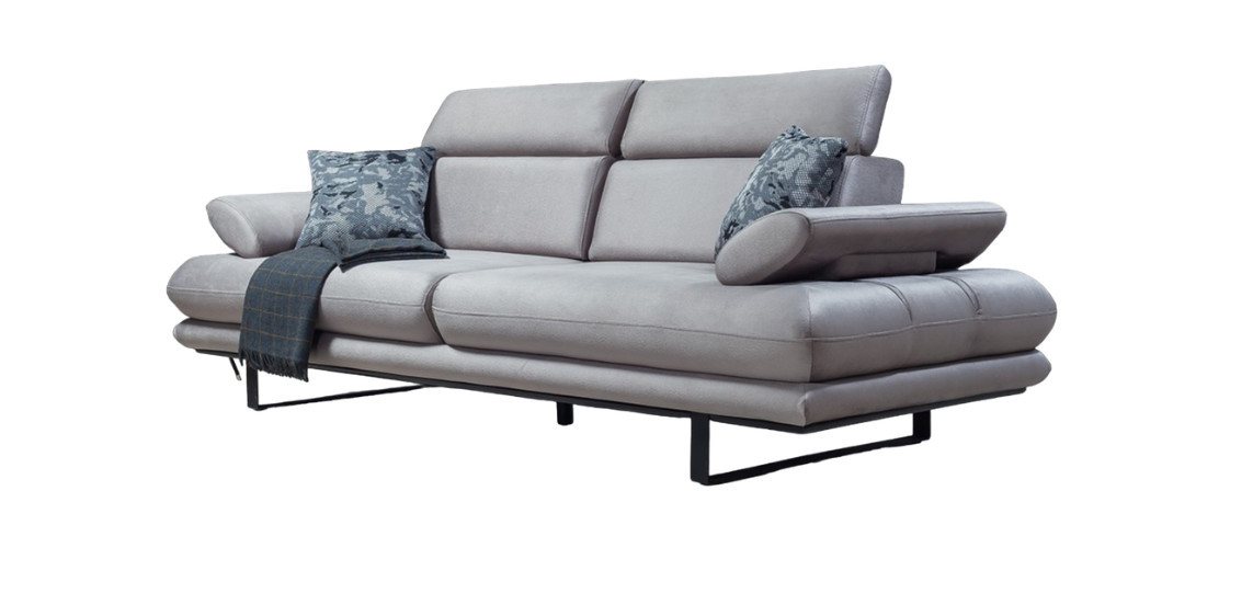 Villa Möbel Sofa Energy, 1 Stk. 3-Sitzer, Quality Made in Turkey, stylische Sitztiefen- und Armlehnenverstellung von Villa Möbel