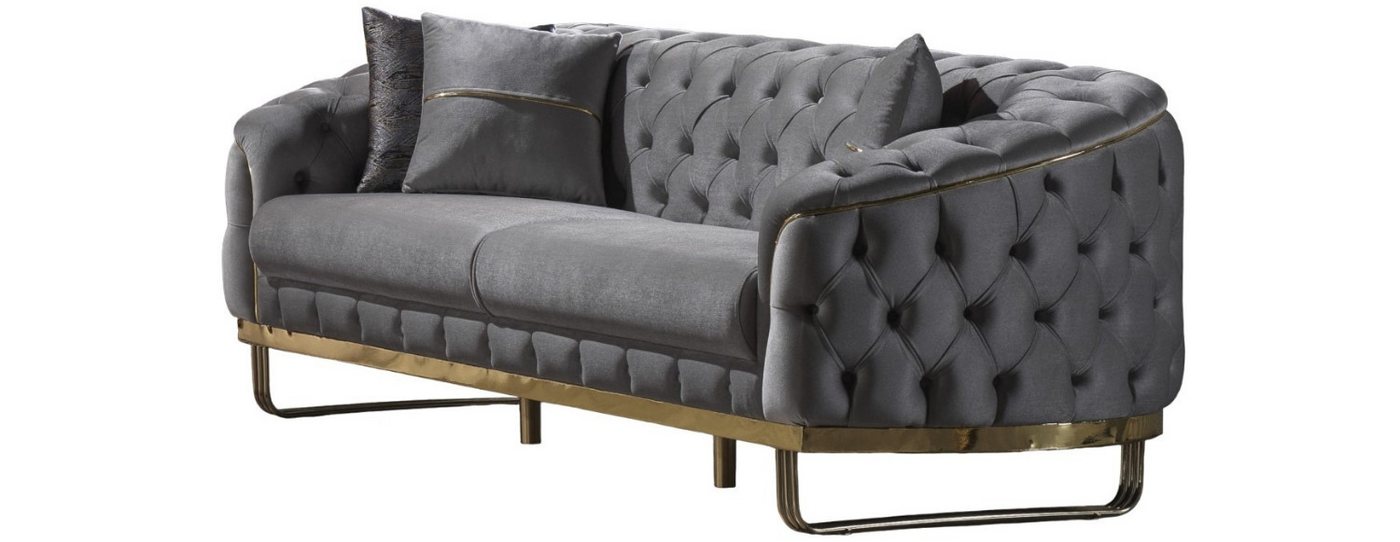 Villa Möbel Sofa Fairy, 1 Stk. 2-Sitzer, Handmade Quality,strapazierfähiger,pflegeleichter Mikrofaserstoff von Villa Möbel
