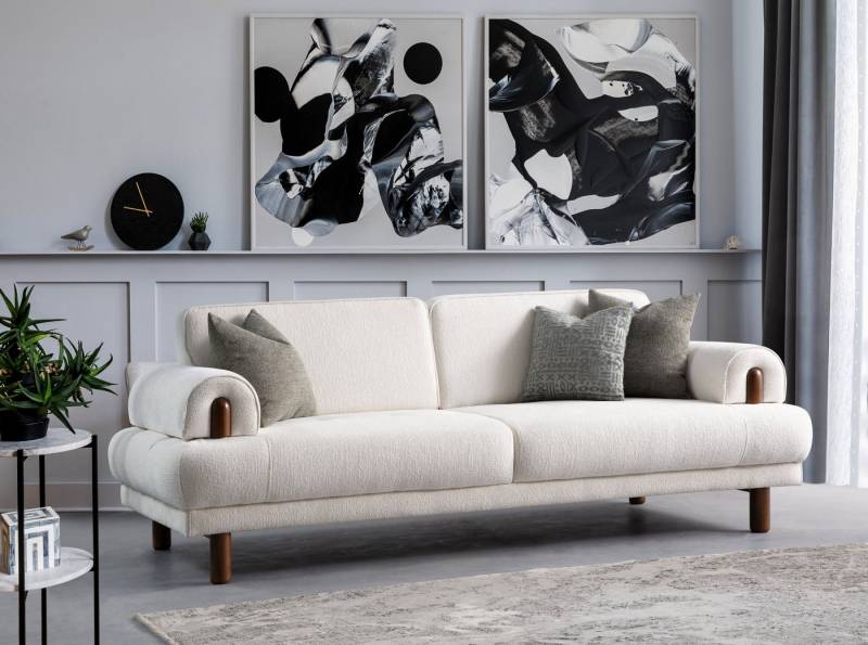 Villa Möbel Sofa Fly, 1 Stk. 2-Sitzer, mit Relax-/Bettfunktion durch verstellbare Rückenlehne von Villa Möbel