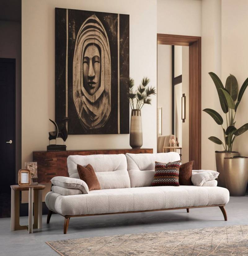 Villa Möbel Sofa Hazel, 1 Stk. 3-Sitzer, mit Relax-/Bettfunktion durch verstellbare Rückenlehne und Armlehne Villa Möbel Sofa Hazel, 1 Stk. 3-Sitzer, mit Relax-/Bettfunktion durch verstellbare Rückenlehne und Armlehne von Villa Möbel
