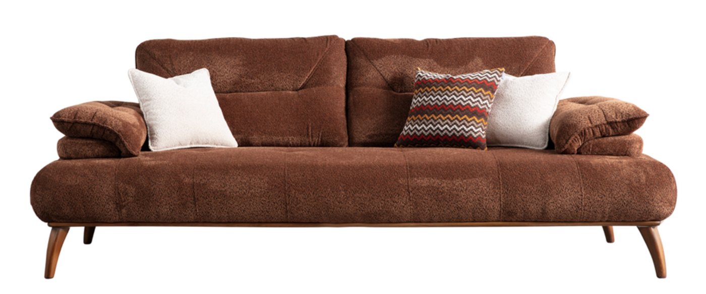 Villa Möbel Sofa Hazel, 1 Stk. 3-Sitzer, mit Relax-/Bettfunktion durch verstellbare Rückenlehne und Armlehne von Villa Möbel