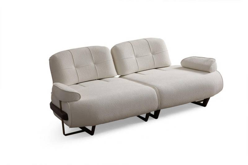 Villa Möbel Sofa Kansas, Hand Made Qualtiy, pflegeleichter Mikrofaserstoff von Villa Möbel