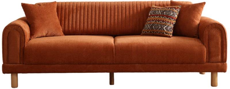 Villa Möbel Sofa Kyoto, 3-Sitzer 1 Teile, mit Relax-/Bettfunktion durch umklappbare Rückenlehne Villa Möbel Sofa Kyoto, 3-Sitzer 1 Teile, mit Relax-/Bettfunktion durch umklappbare Rückenlehne von Villa Möbel