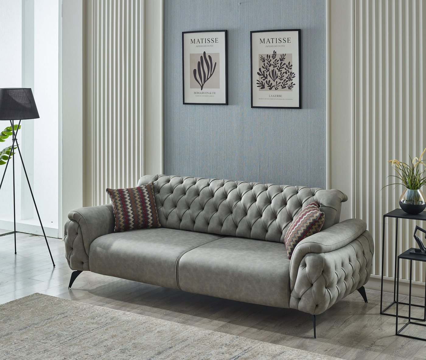 Villa Möbel Sofa Luis, 1 Stk. 2-Sitzer, Hand Made Quality, pflegeleichter Mikrofasersamtstoff Villa Möbel Sofa Luis, 1 Stk. 2-Sitzer, Hand Made Quality, pflegeleichter Mikrofasersamtstoff von Villa Möbel
