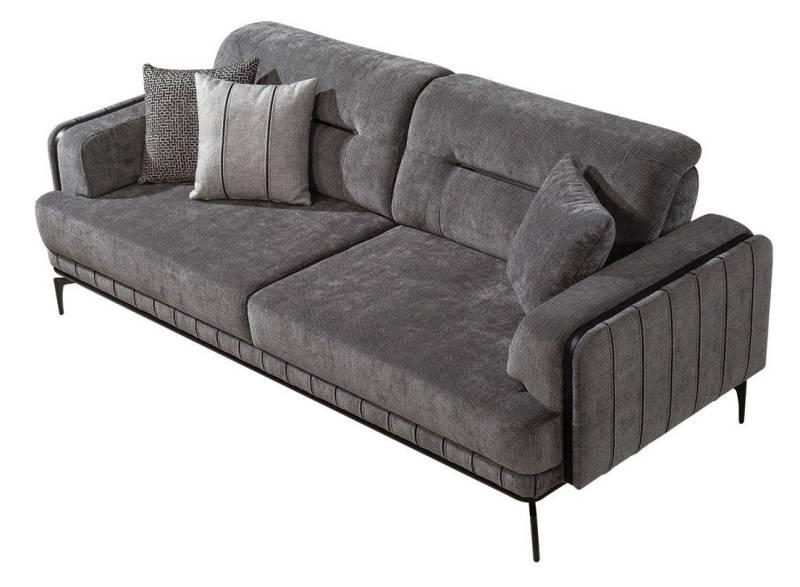 Villa Möbel Sofa Note, 1 Stk. 2-Sitzer, mit Relax-/Bettfunktion durch umklappbare Rückenlehne von Villa Möbel