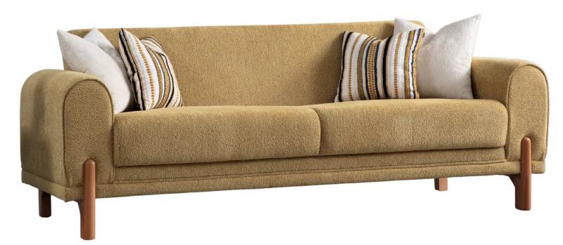 Villa Möbel Sofa Oase, 1 Stk. 2-Sitzer, Hand Made Qualtiy, Schlaffunktion durch aufklappbare Sitzfläche von Villa Möbel