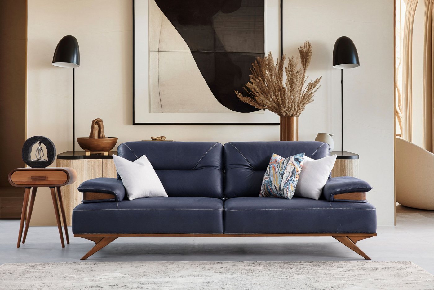 Villa Möbel Sofa Oasis, 1 Stk. 2-Sitzer, mit Relax-/Bettfunktion durch verstellbare Rückenlehne Villa Möbel Sofa Oasis, 1 Stk. 2-Sitzer, mit Relax-/Bettfunktion durch verstellbare Rückenlehne von Villa Möbel