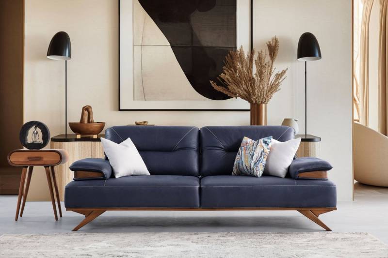 Villa Möbel Sofa Oasis, 1 Stk. 2-Sitzer, mit Relax-/Bettfunktion durch verstellbare Rückenlehne von Villa Möbel