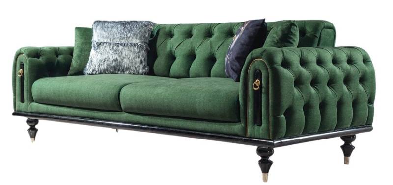 Villa Möbel Sofa Pablo, Set, mit Relax-/Bettfunktion durch umklappbare Rückenlehne von Villa Möbel
