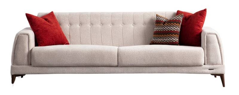 Villa Möbel Sofa Passion, 1 Stk. 3-Sitzer, mit Relax-/Bettfunktion durch aufklappbare Sitzfläche von Villa Möbel
