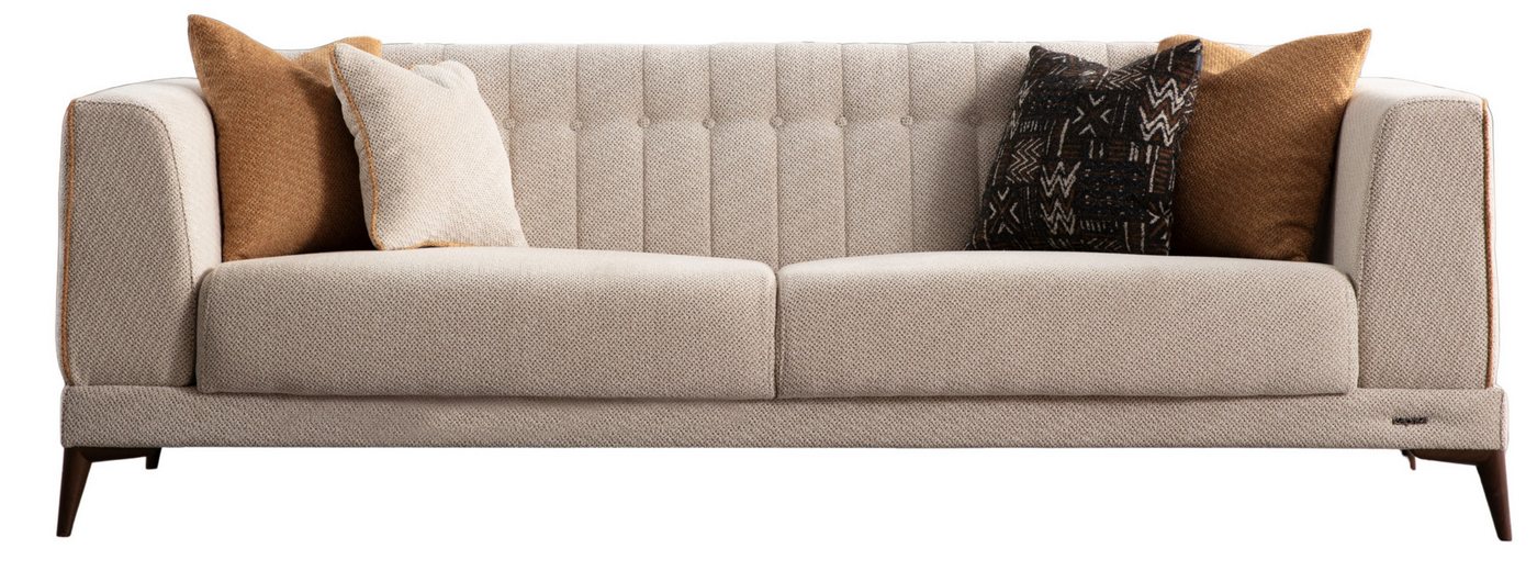 Villa Möbel Sofa Phoenix, 1 Stk. 2-Sitzer, Hand made Qualtiy, modernes Design, Schlaffunktion, Mikrofaser Stoff von Villa Möbel