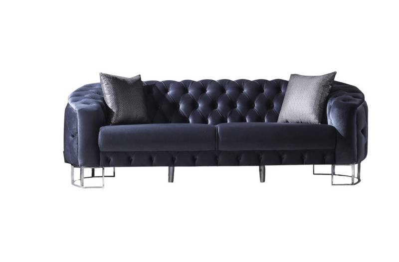 Villa Möbel Sofa Rocco, 3-Sitzer 1 Teile, Hand Made Quality, pflegeleichter Mikrofasersamtstoff Villa Möbel Sofa Rocco, 3-Sitzer 1 Teile, Hand Made Quality, pflegeleichter Mikrofasersamtstoff von Villa Möbel