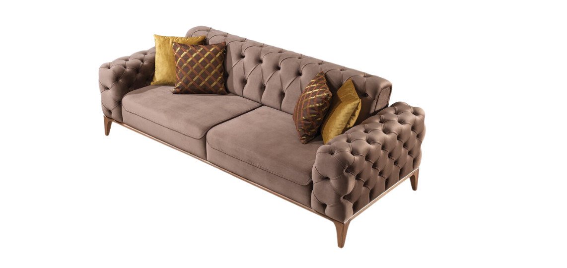 Villa Möbel Sofa Roma, 1 Stk. 2-Sitzer, mit Relax-/Bettfunktion durch umklappbare Rückenlehne Villa Möbel Sofa Roma, 1 Stk. 2-Sitzer, mit Relax-/Bettfunktion durch umklappbare Rückenlehne von Villa Möbel