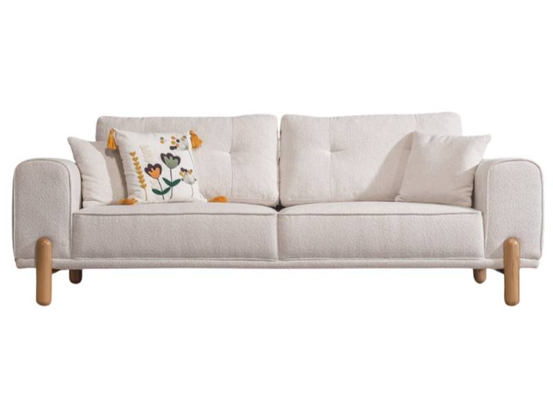 Villa Möbel Sofa Skandi, 3-Sitzer 1 Teile, mit Relax-/Bettfunktion durch umklappbare Rückenlehne Villa Möbel Sofa Skandi, 3-Sitzer 1 Teile, mit Relax-/Bettfunktion durch umklappbare Rückenlehne von Villa Möbel