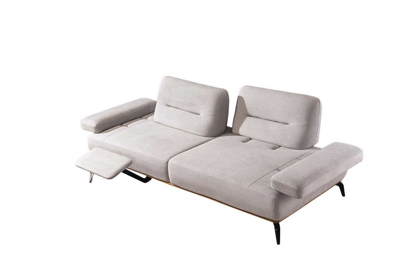 Villa Möbel Sofa Smooth, 3-Sitzer 1 Teile, mit Relax-/Bettfunktion durch verstellbare Rückenlehne Villa Möbel Sofa Smooth, 3-Sitzer 1 Teile, mit Relax-/Bettfunktion durch verstellbare Rückenlehne von Villa Möbel