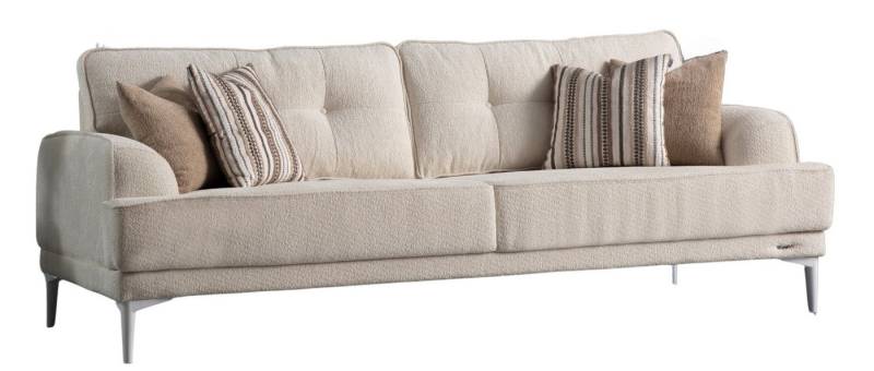 Villa Möbel Sofa Vienna, 1 Stk. 2-Sitzer, Handmade Quality,strapazierfähiger,pflegeleichter Mikrofaserstoff von Villa Möbel