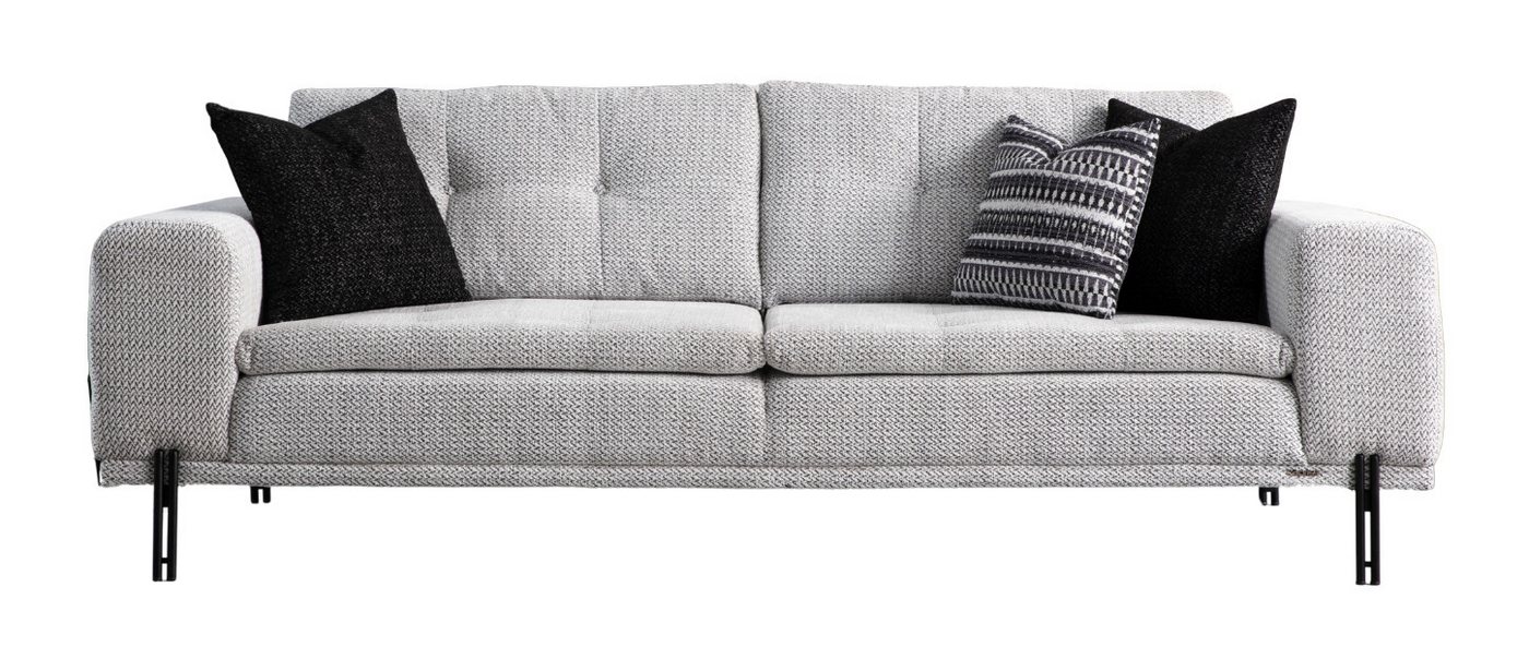 Villa Möbel Sofa Wall-Street, 1 Stk. 2-Sitzer, mit Relax-/Bettfunktion durch umklappbare Rückenlehne von Villa Möbel