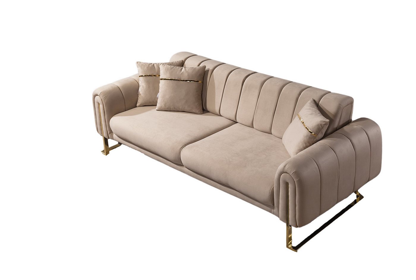 Villa Möbel Sofa Wave, 3-Sitzer 1 Teile, mit Relax-/Bettfunktion durch umklappbare Rückenlehne Villa Möbel Sofa Wave, 3-Sitzer 1 Teile, mit Relax-/Bettfunktion durch umklappbare Rückenlehne von Villa Möbel