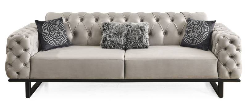 Villa Möbel Sofa Zen, 3-Sitzer 1 Teile, Quality Made in Turkey- Pflegeleichter Mikrofaserstoff Villa Möbel Sofa Zen, 3-Sitzer 1 Teile, Quality Made in Turkey- Pflegeleichter Mikrofaserstoff von Villa Möbel