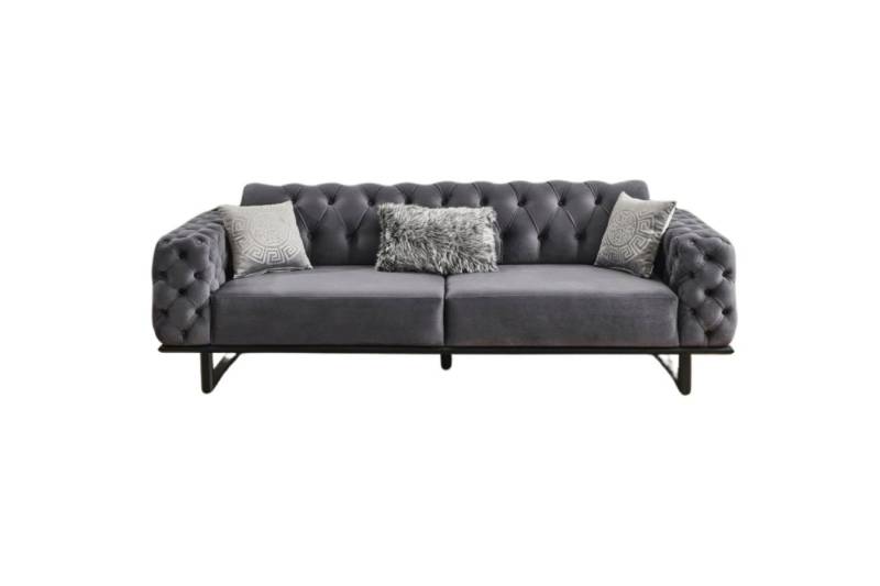 Villa Möbel Sofa Zen, 1 Stk. 3-Sitzer, Quality Made in Turkey- Pflegeleichter Mikrofaserstoff von Villa Möbel