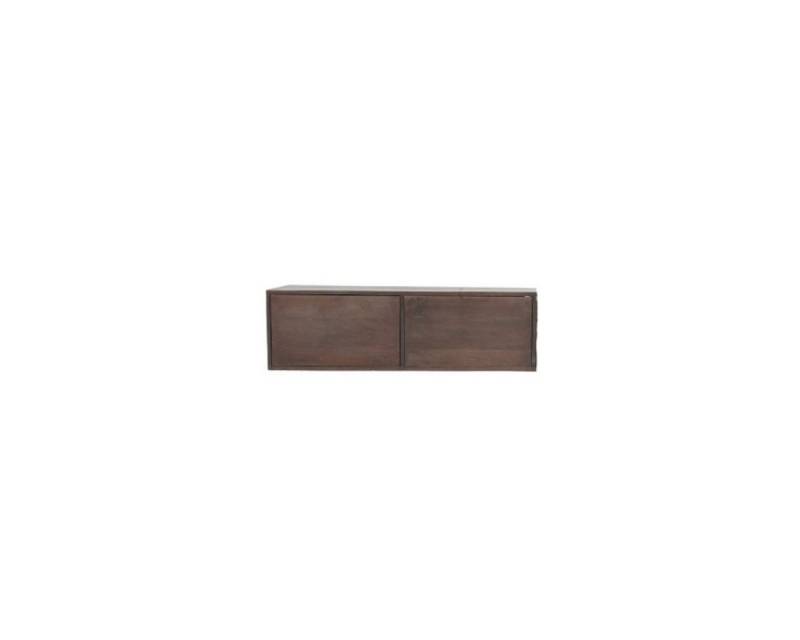 Villa Möbel TV-Board (120x35x30cm, 1 St., 1 TV Möbel), Mangoholz mit einem Push-to-Open-System von Villa Möbel