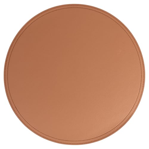 Set 6 Tischsets Lederfarbe PVC Ø39cm Horeca Brown Set 6 Tischsets Lederfarbe PVC Ø39cm Horeca Brown von Villa d'Este Home Tivoli 1996