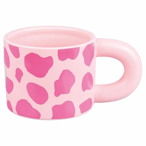 Tasse Porzellan 360 ml Tiermotiv Safari Rosa von Villa d'Este Home Tivoli 1996