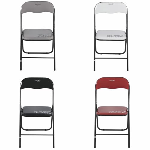 Villa d'Este Home Tivoli 1996 4er-Set Klappstuhl, platzsparend zusammenklappbar, 44 x 45 x 78 cm, S.P.Q.eRe von Villa d'Este Home Tivoli 1996