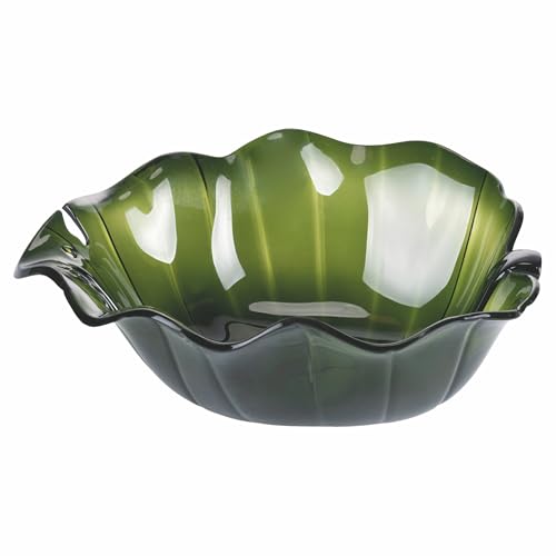 Villa d'Este Home Tivoli 2028 La Cucina Salatschüssel, Blattgrün, 32 x 29 cm, 2,2 l von Buosha