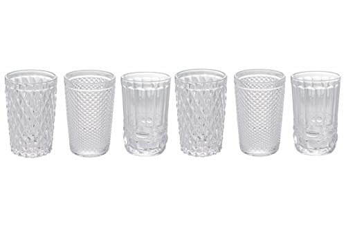 Villa d'Este Home Tivoli Blend 6er Set Trinkgläser aus Glas 350 ml von Villa d’Este Home Tivoli