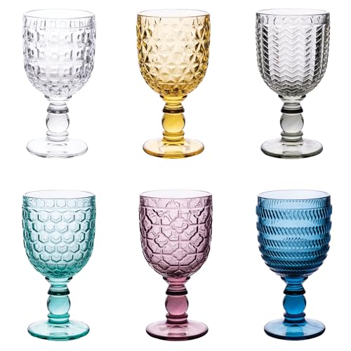 Villa d'Este Home Tivoli Geometrie Set 6 Gläser 280 ml Glas von Villa d’Este Home Tivoli