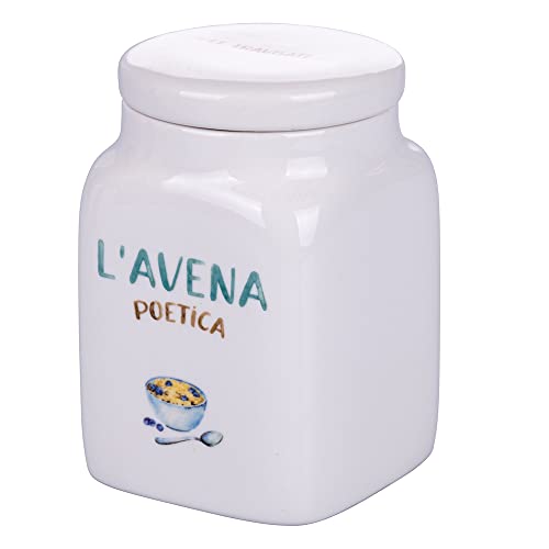 Haferdose 750 ml in New Bone China, Le Travisate von Villa d’Este Home Tivoli