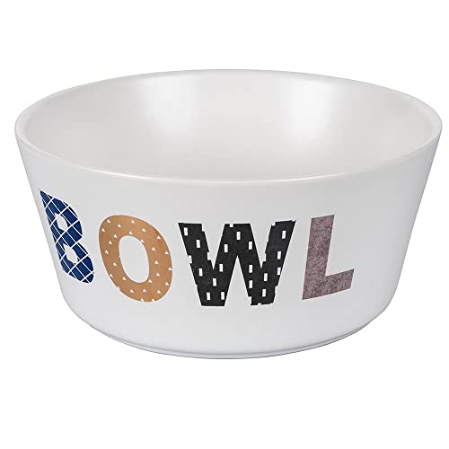 Salatschüssel Bowl, 24 cm, aus Steingut, Luxury von Villa d’Este Home Tivoli