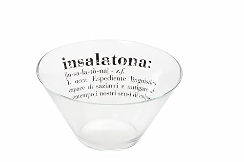 Victionary Set 4 Salatschüsseln aus Glas Ø 27 cm von Villa d’Este Home Tivoli