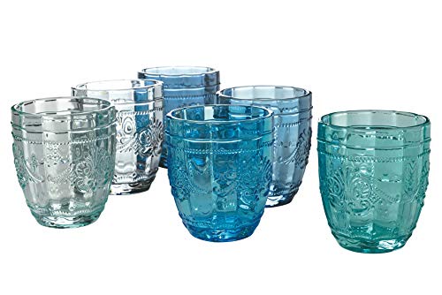 Villa d’Este Home Tivoli 5907706 Syrah Wasserglas, 6x 235 ml, Glas von Villa d'Este Home Tivoli