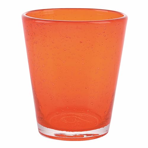 Villa d’Este Home Tivoli 6er Set Wasserbecher orange 330ml aus mundgeblasenem Glas Cancun Satin von Villa d’Este Home Tivoli