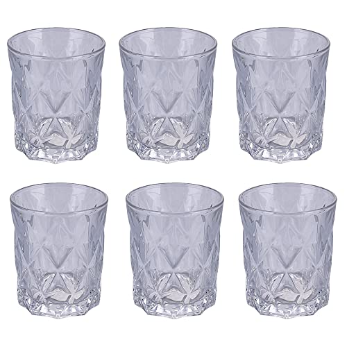 Villa d'Este Home Tivoli 6er Set Wassergläser 300 ml Glas Glace Elegance von Villa d’Este Home Tivoli