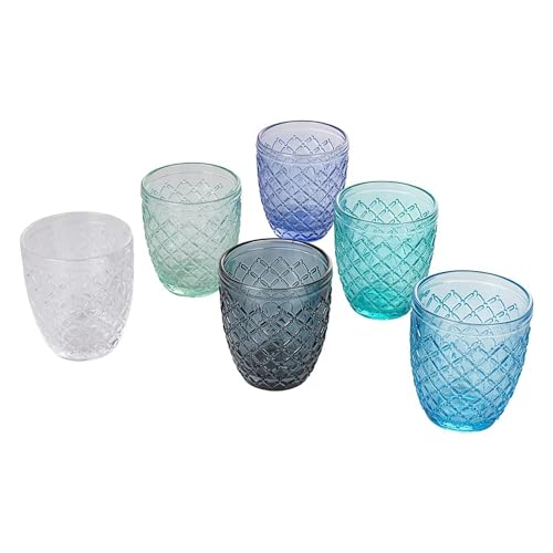 Villa d'Este Home Tivoli 5911620 Castle Ozean Wasserglas, 325ml Kapazität, 6 Stück von Villa d'Este Home Tivoli