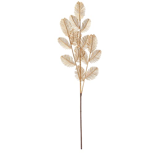 Villa d'Este Home Tivoli Zweig Gold H 74 cm, Xmas, Medium von Villa d'Este Home Tivoli