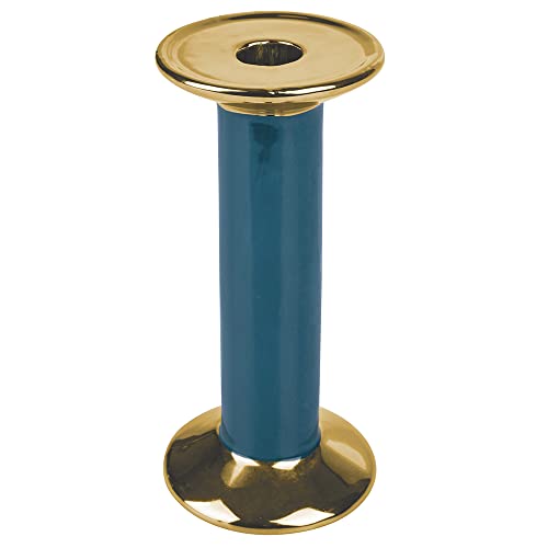 Villa d'Este Home Tivoli Kerzenhalter Gold und Ottanium aus Keramik H 21,5 cm, Xmas, Medium Villa d'Este Home Tivoli Kerzenhalter Gold und Ottanium aus Keramik H 21,5 cm, Xmas, Medium von Villa d'Este Home Tivoli