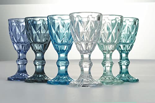 Villa d'Este Home Tivoli Prisma Ocean 6er Set Likörgläser 45ml von Villa d'Este Home Tivoli