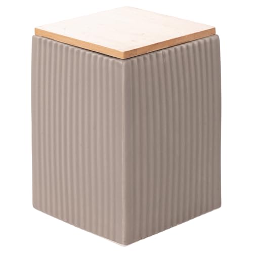 Villa d'Este Home Tivoli Vorratsdose groß 1080ml Steinzeug Deckel Bambus Modern Villa d'Este Home Tivoli Vorratsdose groß 1080ml Steinzeug Deckel Bambus Modern von Villa d'Este Home Tivoli