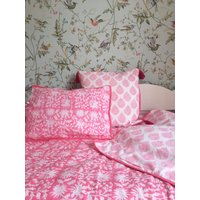 Kissenbezug Passend Zum Flora Rose Gum Bettbezug Von Villa D'issi Child Teen Adult Handbedruckter Boho Chic Kissenbezug Passend Zum Flora Rose Gum Bettbezug Von Villa D'issi Child Teen Adult Handbedruckter Boho Chic von VillaDIssi