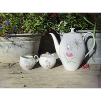 Vintage Kaffeekern 3 Teilig Kaffeekanne Mit Milch Und Zucker Schirnding Markenporzellan Kaffeeservice Service Blumenmuster Kirschen Geschenk Vintage Kaffeekern 3 Teilig Kaffeekanne Mit Milch Und Zucker Schirnding Markenporzellan Kaffeeservice Service Blumenmuster Kirschen Geschenk von VillaMiriFiori