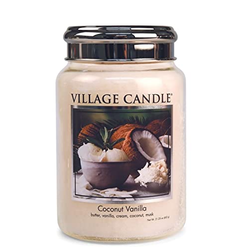 Coconut Vanilla Candle Jar von Village Candle