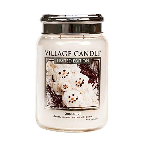 Village Candle Tradition Jar Large 602 g Snoconut LE von Village Candle