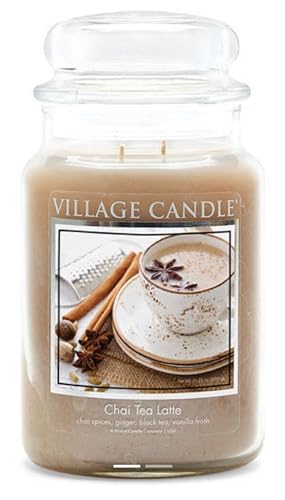 VILLAGE CANDLE - Große Giara Chai Tea Latte von Village Candle