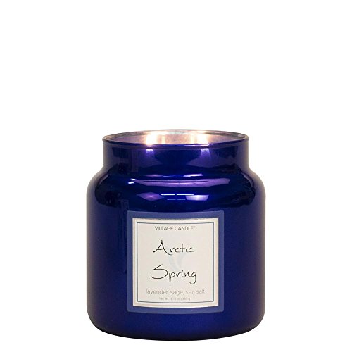 Village Candle Artic Spring, Blau, 10.3 x 10.1 x 13 cm 8Stück(e) von Village Candle